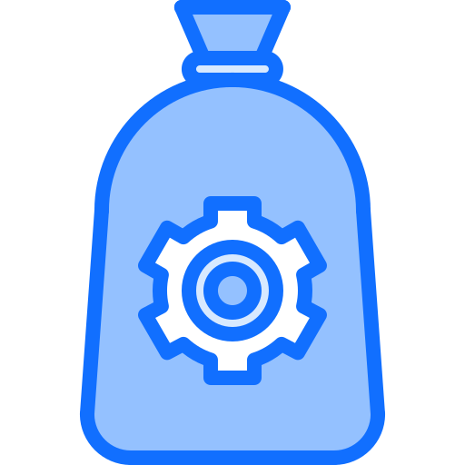 basura Coloring Blue icono