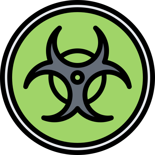 Biohazard Coloring Color icon