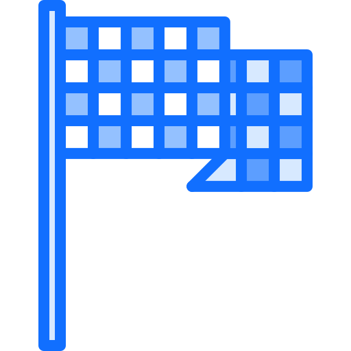 国旗 Coloring Blue icon