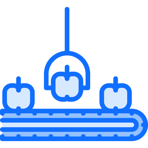 컨베이어 Coloring Blue icon