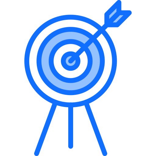 표적 Coloring Blue icon