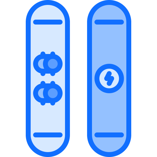 スノーボード Coloring Blue icon