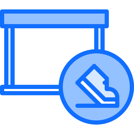 Hurdle Coloring Blue icon