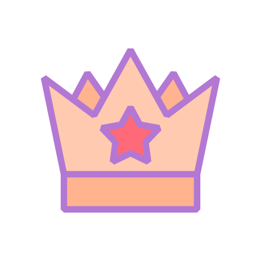coroa do rei Generic Outline Color Ícone