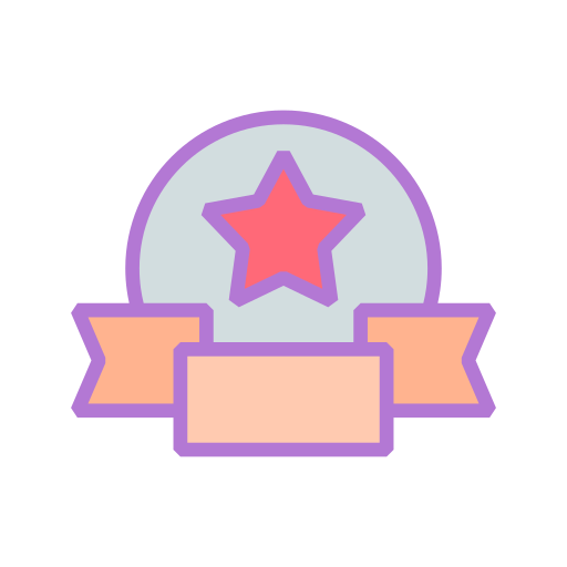 Award variant Generic Outline Color icon