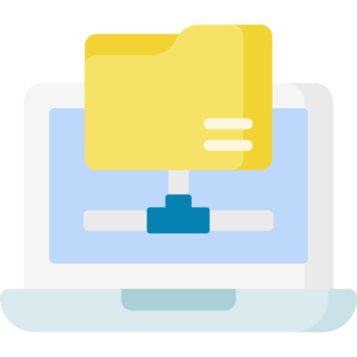 File transfer Special Flat icon