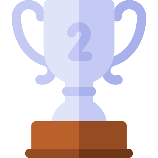 Silver cup Basic Rounded Flat icon