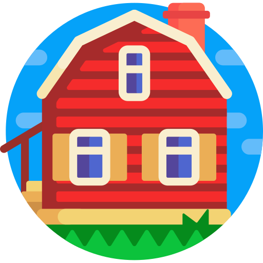 casa Detailed Flat Circular Flat icono