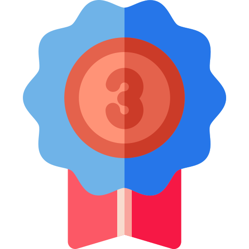 동메달 Basic Rounded Flat icon
