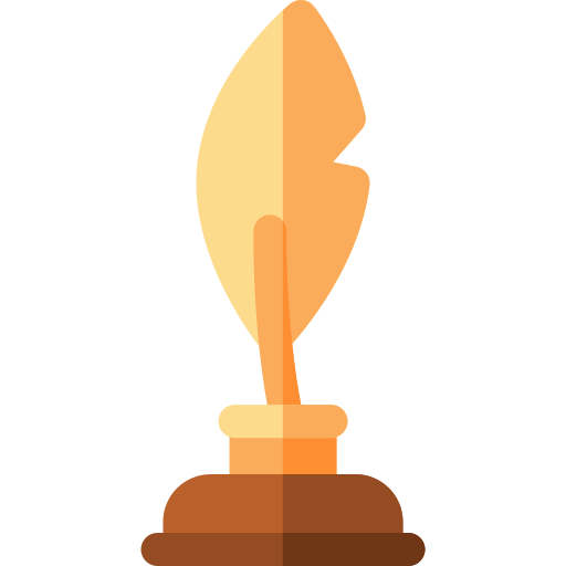 Writing award Basic Rounded Flat icon