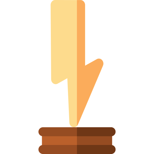 Music award Basic Rounded Flat icon