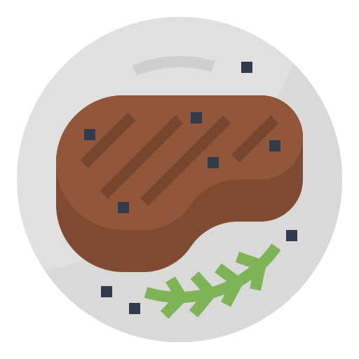 Żywność Aphiradee (monkik) Flat ikona
