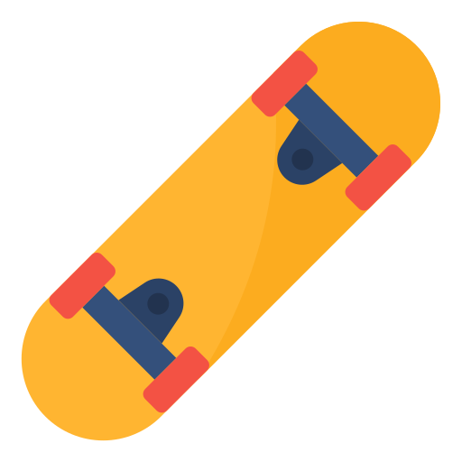 Skateboard Aphiradee (monkik) Flat icon