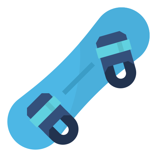 Snowboard Aphiradee (monkik) Flat icon