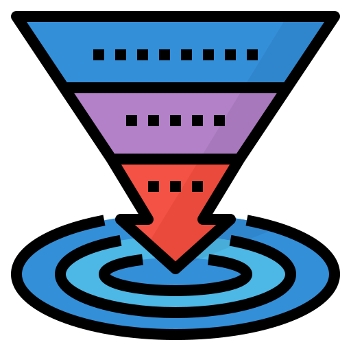Funnel Aphiradee (monkik) Lineal Color icon