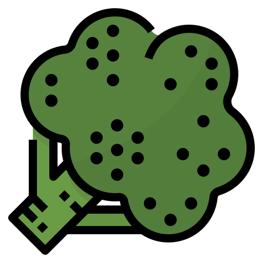 brócoli Aphiradee (monkik) Lineal Color icono