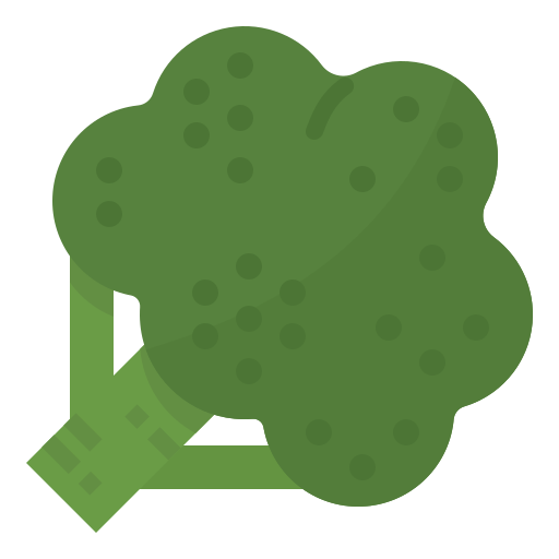 Broccoli Aphiradee (monkik) Flat icon