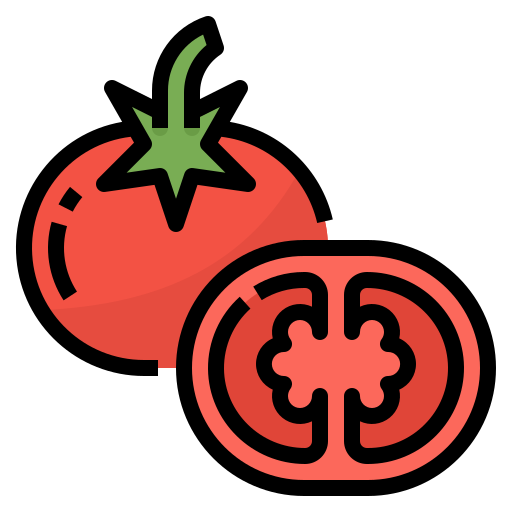 tomate Aphiradee (monkik) Lineal Color icono