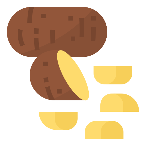 aardappelen Aphiradee (monkik) Flat icoon