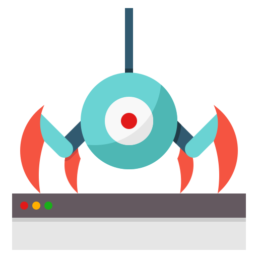 webcrawler mynamepong Flat icon