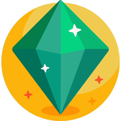 smaragd Detailed Flat Circular Flat icon