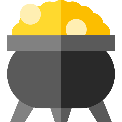 pentola d'oro Basic Straight Flat icona