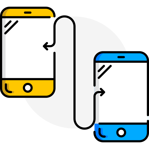 mobiler transfer Generic Outline Color icon