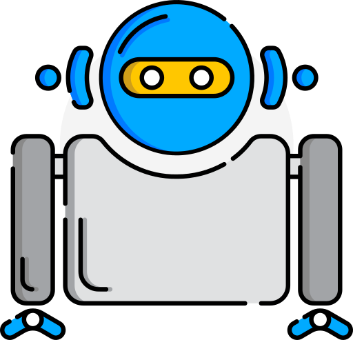 robot Generic Outline Color icono