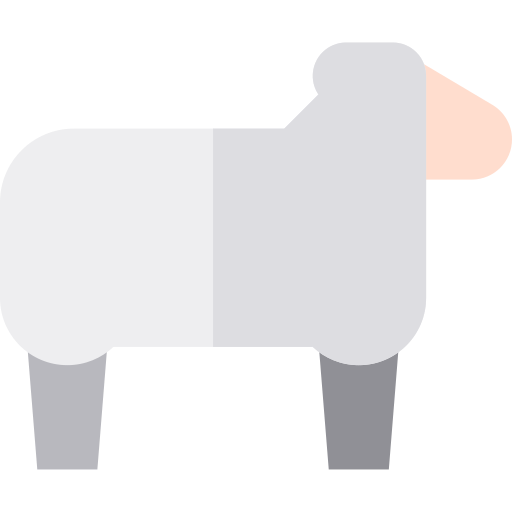 owce Basic Straight Flat ikona