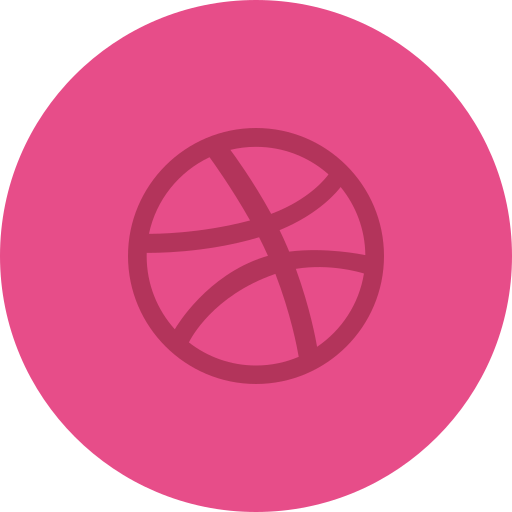 Dribbble Generic Circular icon