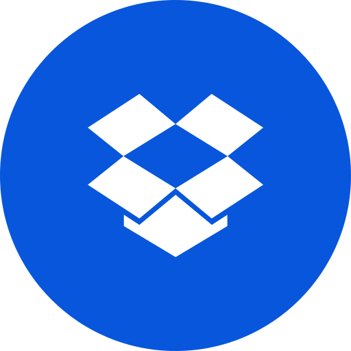 dropbox Generic Circular ikona