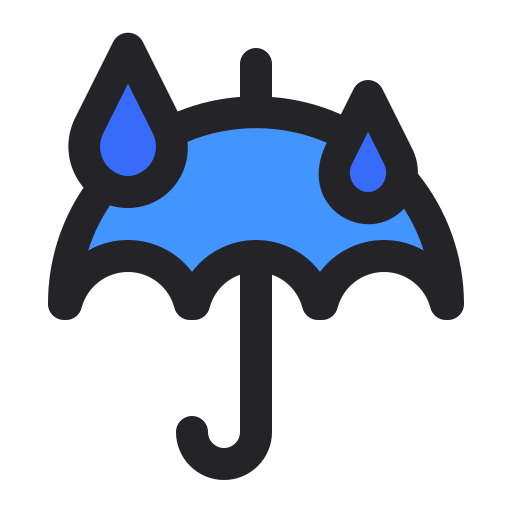 Rainy Generic Outline Color icon