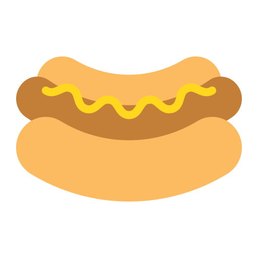 hot dog Generic Flat ikona
