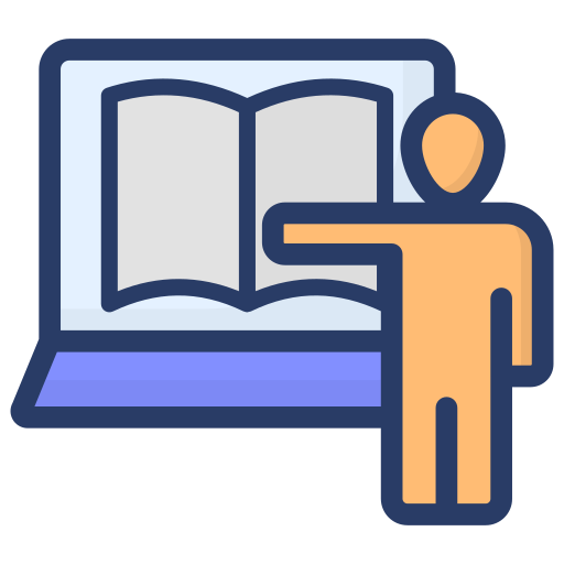 Virtual education Generic Outline Color icon