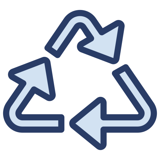 signo de reciclaje Generic Outline Color icono