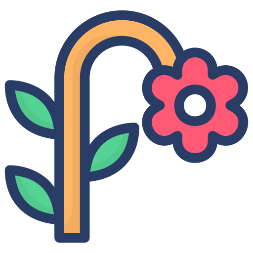 花 Generic Outline Color icon