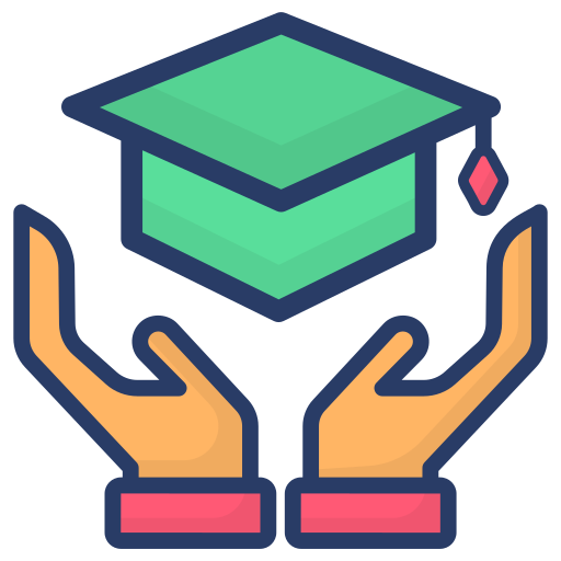 Scholarship Generic Outline Color icon