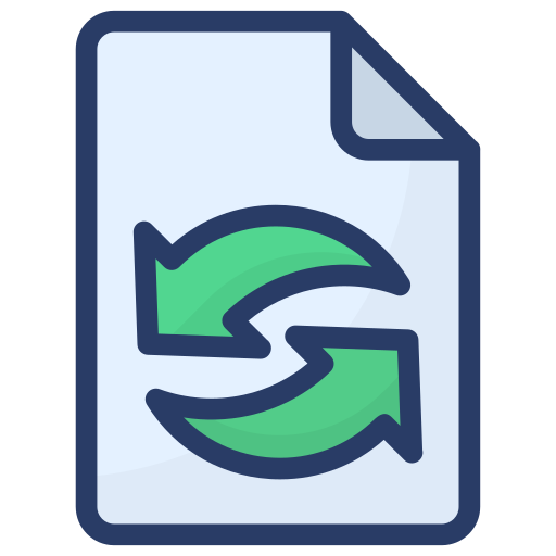 recyclingpapier Generic Outline Color icon
