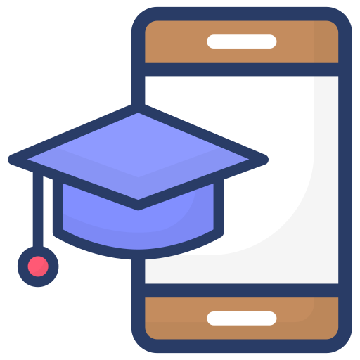 Online education Generic Outline Color icon