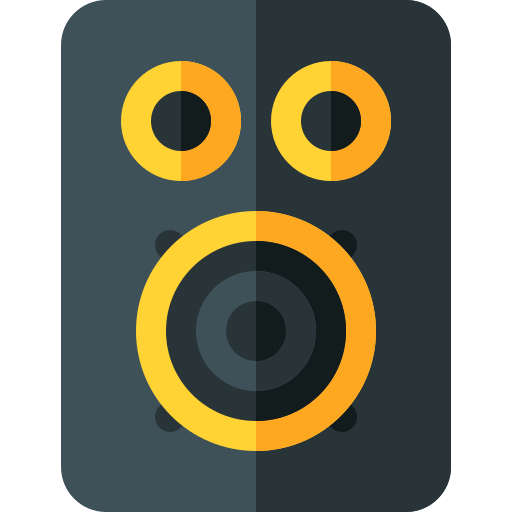 스피커 Basic Rounded Flat icon