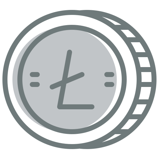 litecoin Generic Grey ikona