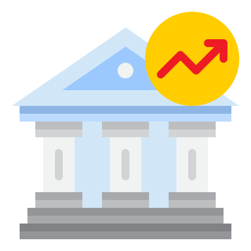 Bank srip Flat icon