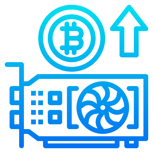 bitcoin srip Gradient Icône