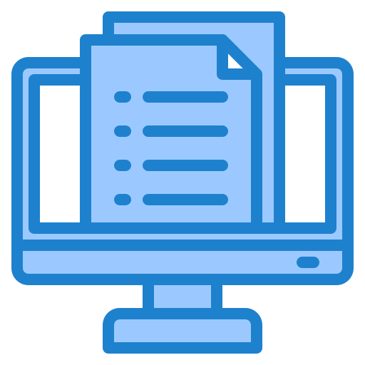 File srip Blue icon