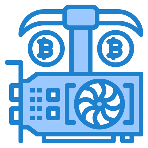 bitcoin srip Blue icon