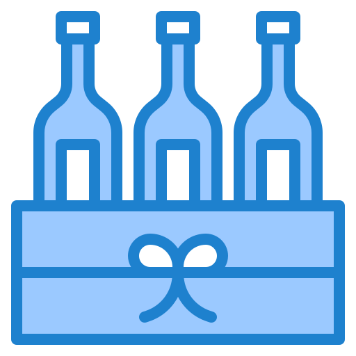 bouteilles srip Blue Icône