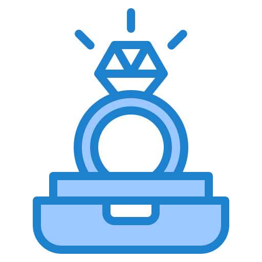anillo srip Blue icono