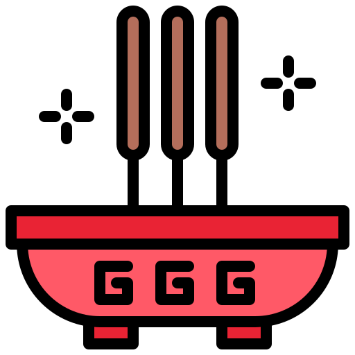 Incense Generic Outline Color icon