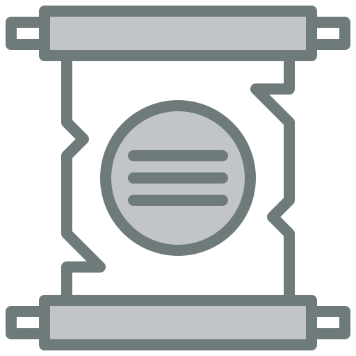 scorrere Generic Grey icona