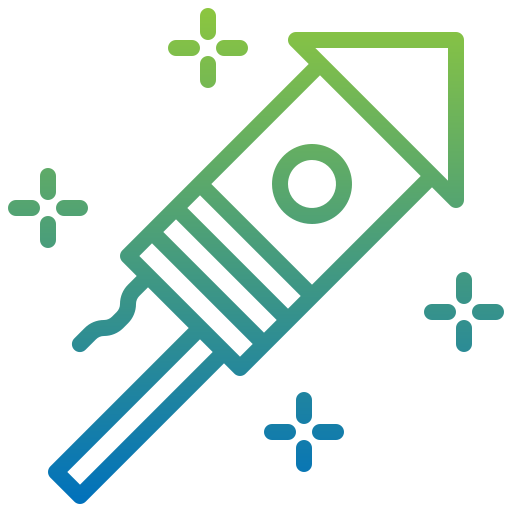 Фейерверк Generic Gradient иконка